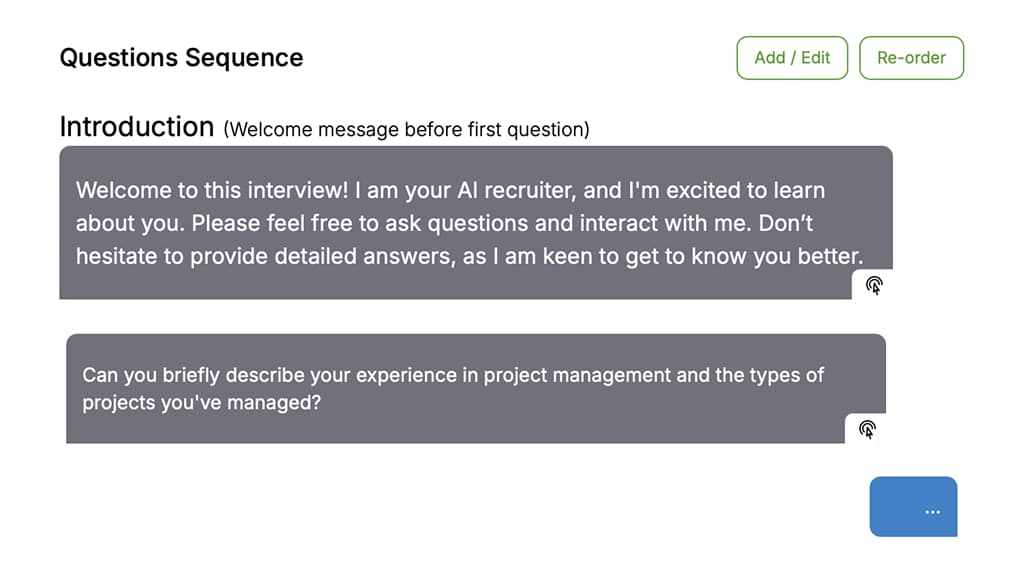 Interview creator