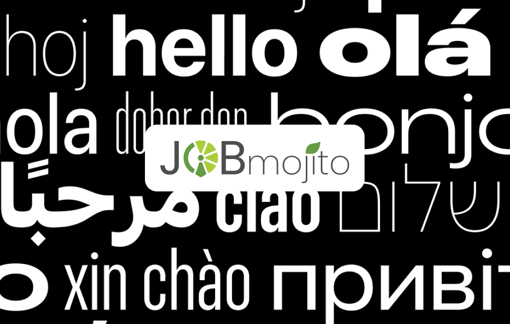 Extensive language support