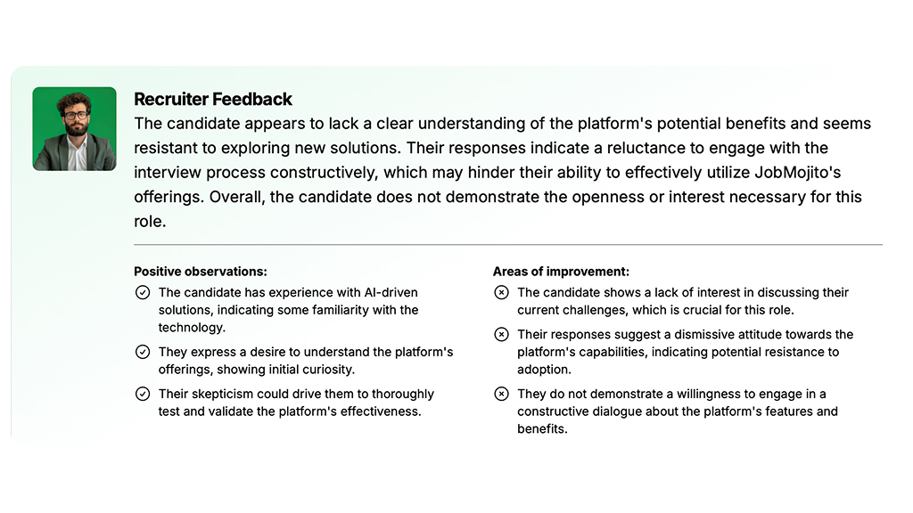 Interview assessment