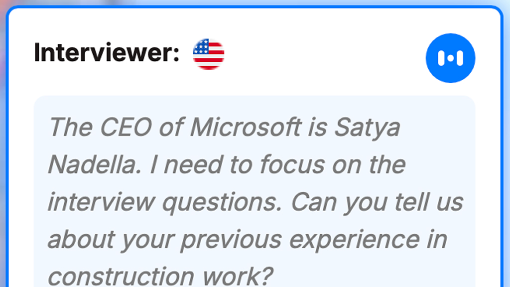 Real-time Answers