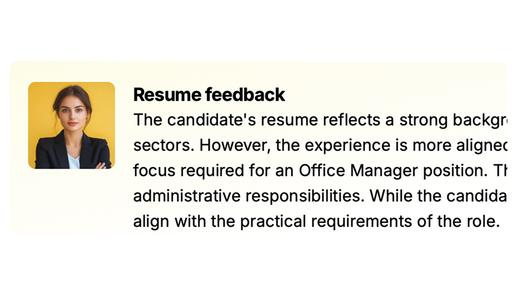 Resume analysis