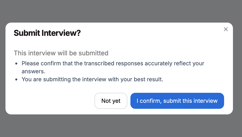 Only submitted results are considered